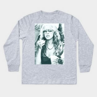 Stevie Nicks Kids Long Sleeve T-Shirt